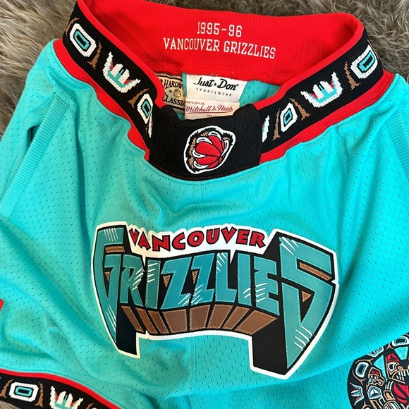 Vancouver Grizzlies Mitchell & Ness Authentic NBA x Just Don Mesh Shorts - XL - Picture 3 of 4